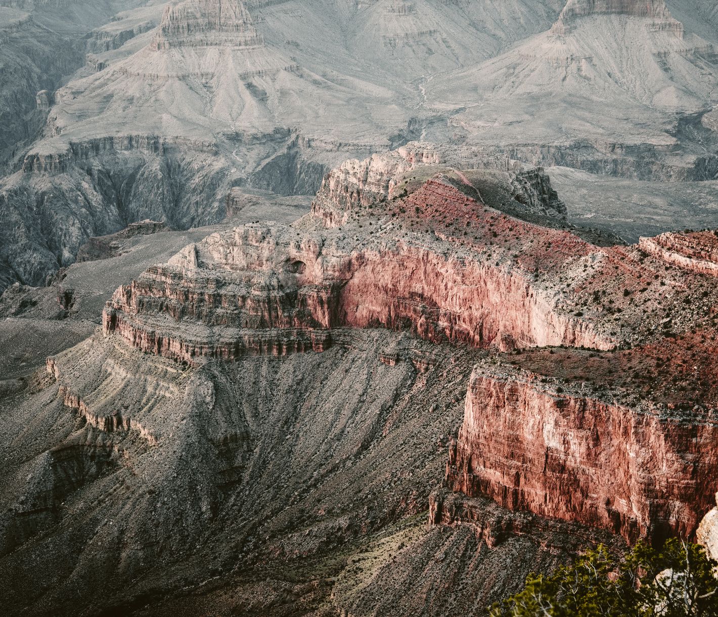 Der mächtige Grand Canyon bietet spektakuläre Ausblicke.