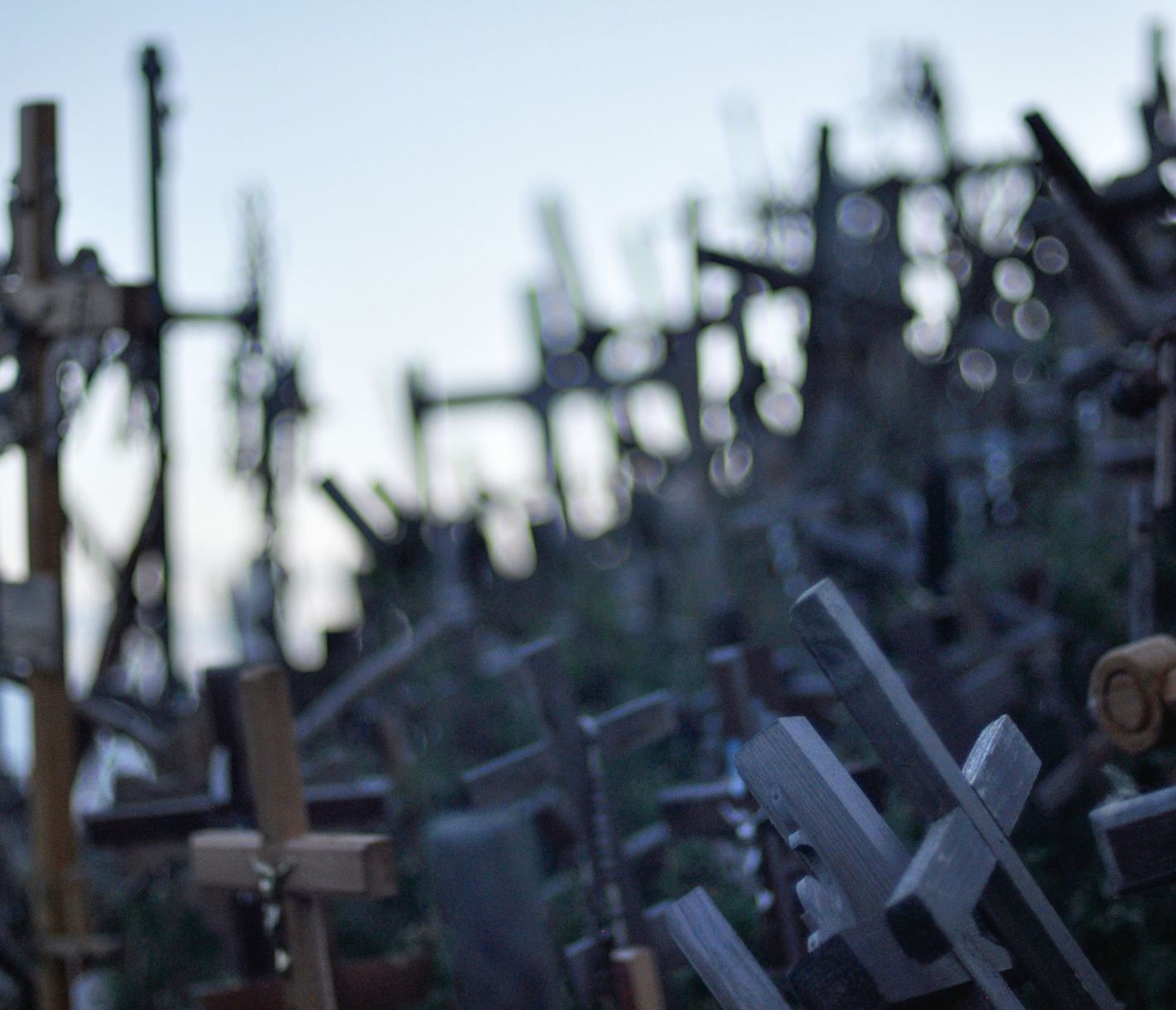 Der Berg der Kreuze bei Siauliai