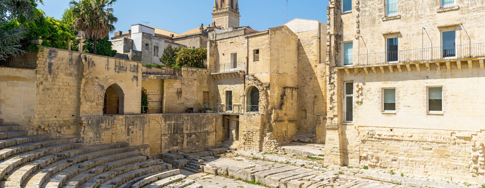 Stadtszene in Lecce