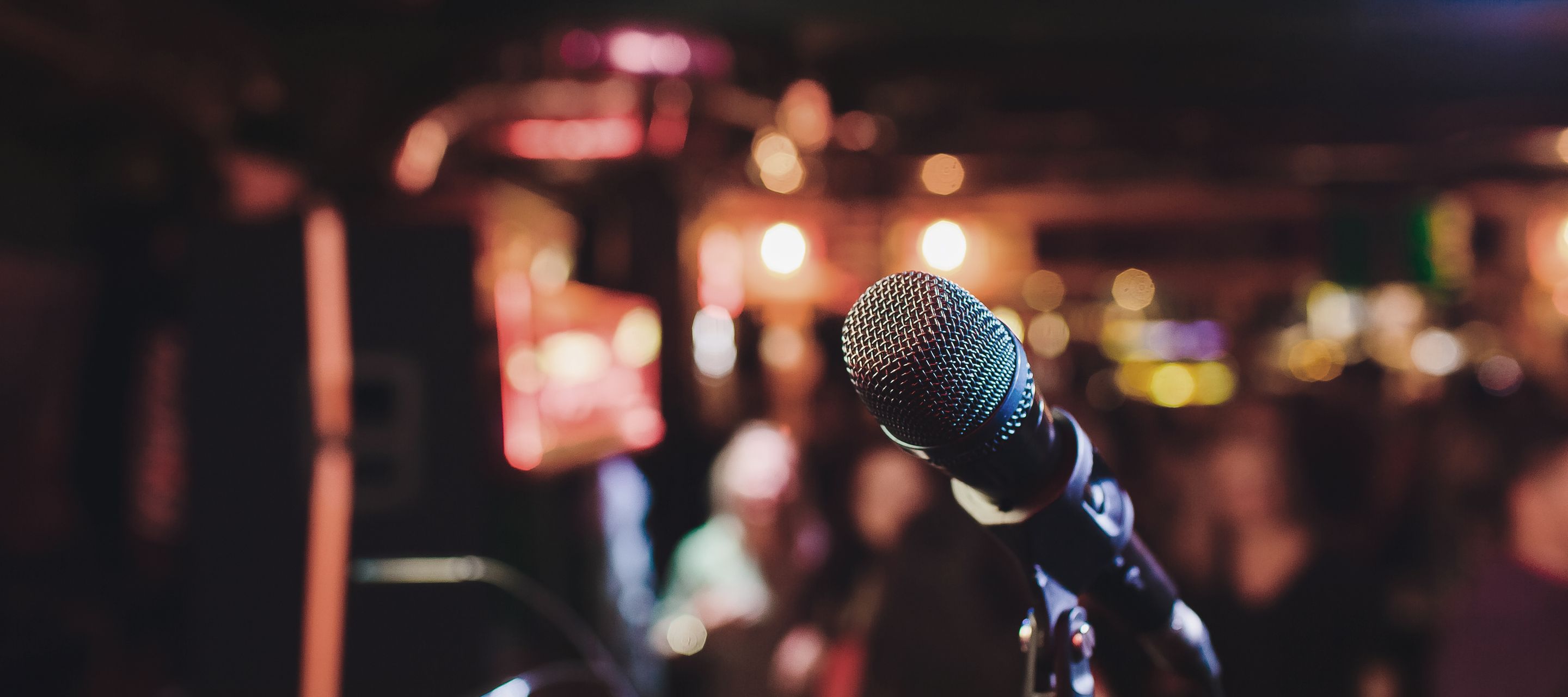 Microphone Close-up at C-Boys Heart & Soul 