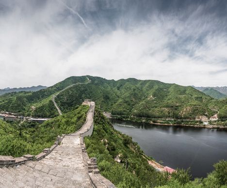Eine weitere Besonderheit von Huanghuacheng ist, dass die Mauer teilweise kein Geländer hat.