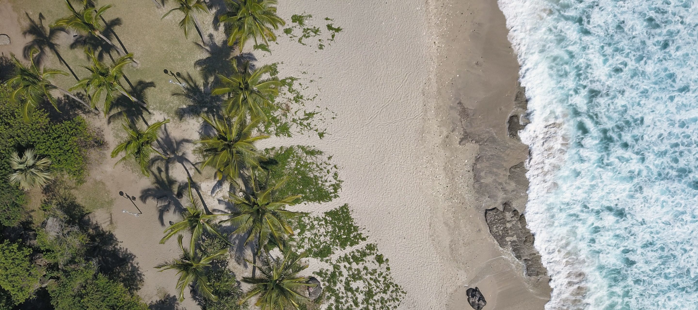 Der Strand von Grand Anse lädt zu einem Picknick oder Bad im Meer.
