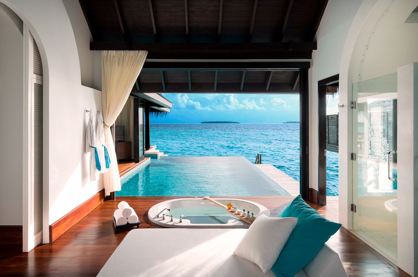 Over Water Pool Villa
