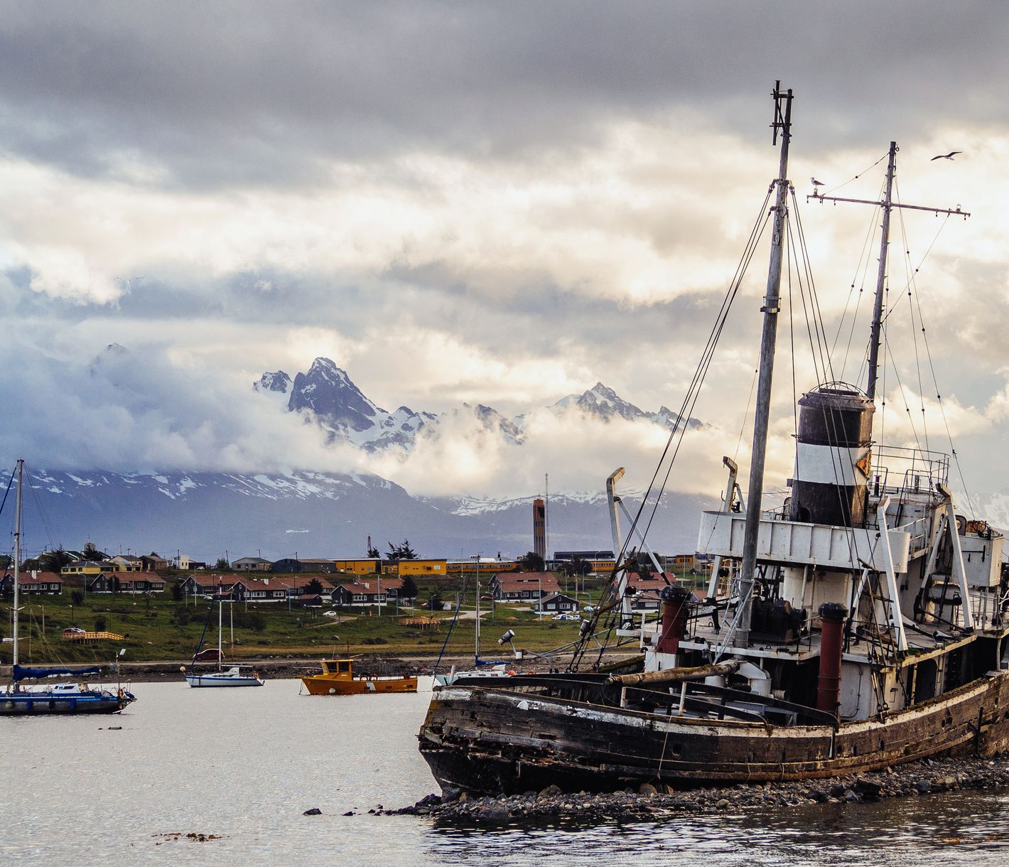 Der "am Ende der Welt Charme" ist in Ushuaia überall spürbar und sichtbar.