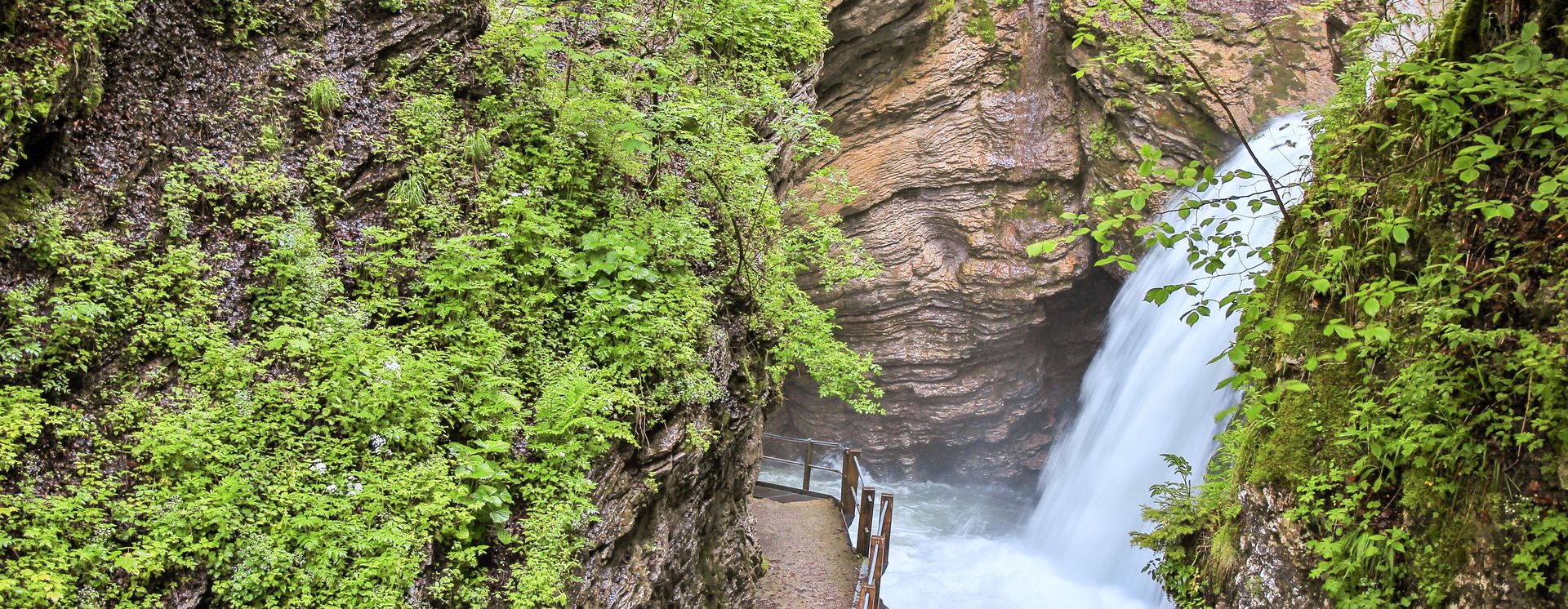 Wanderweg in Unterwasser