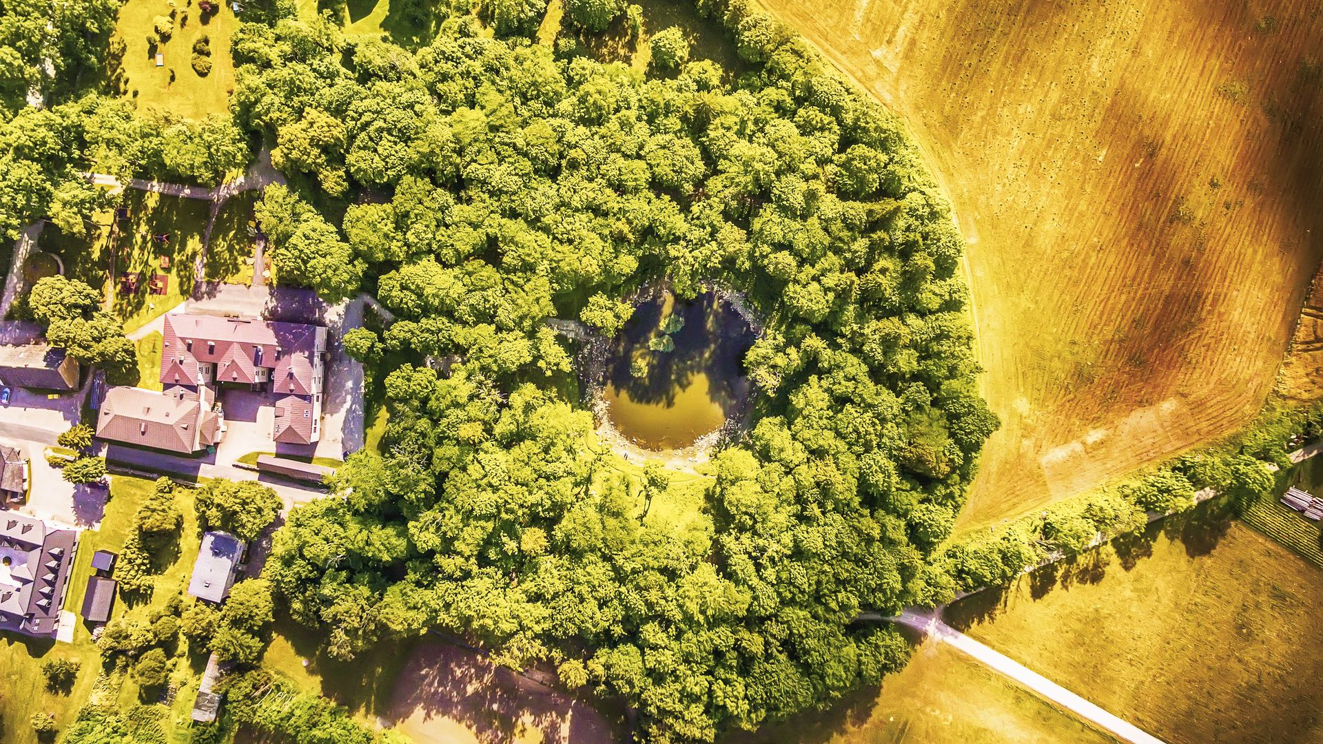 Meteoritenkraterfeld von Kaali