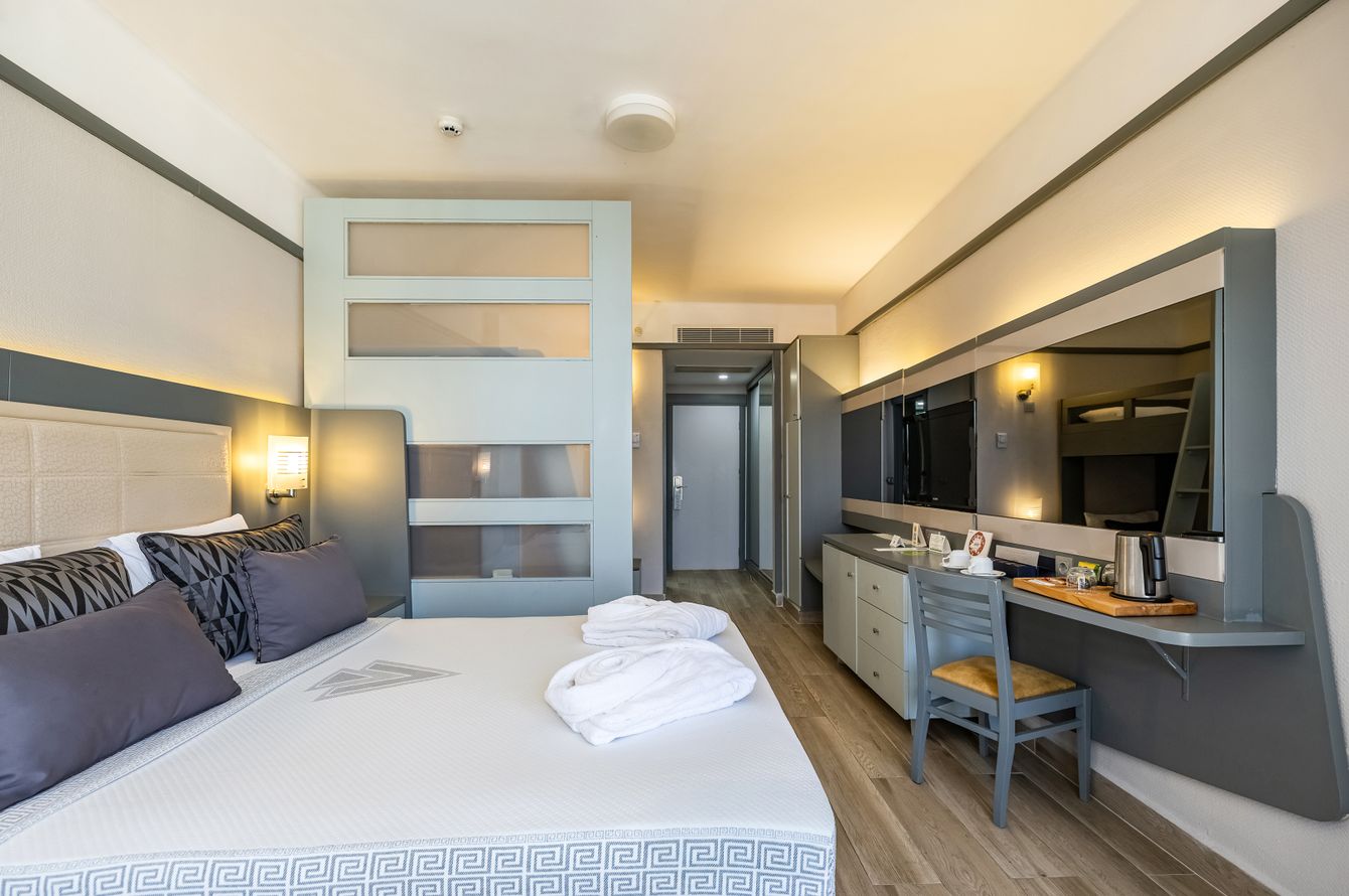 Chambre familiale avec lit superposé