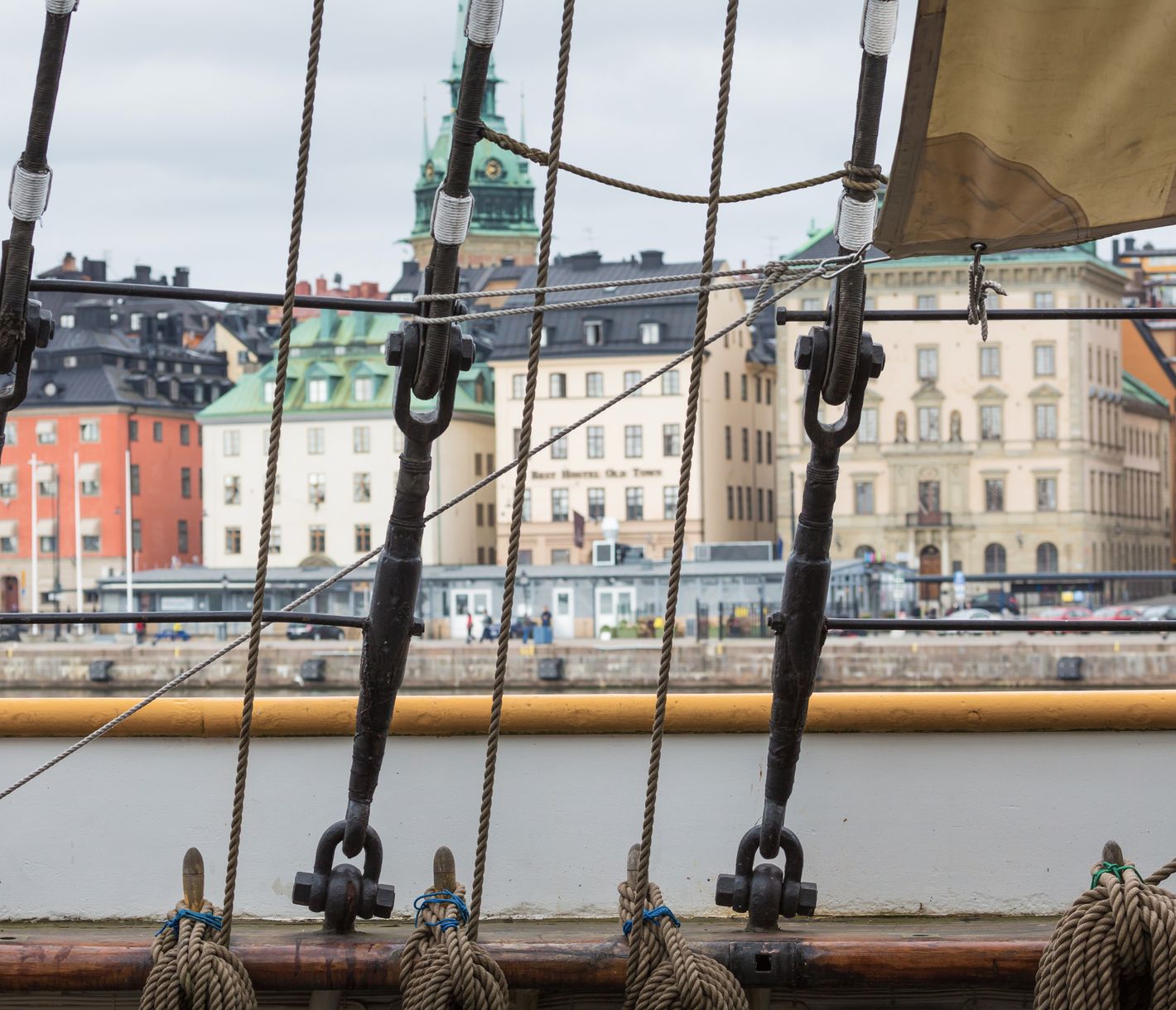 Der Pier in Stockholm, einst Tor zur weiten Welt