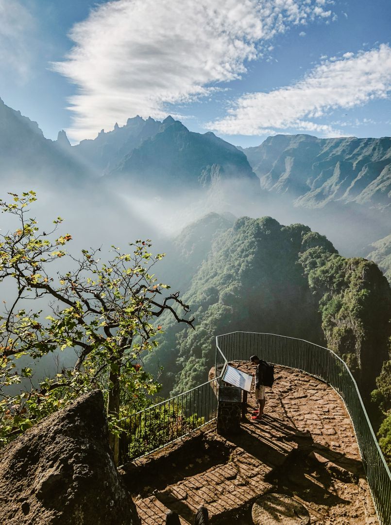Im Naturpark Ribeiro Frio, Madeira