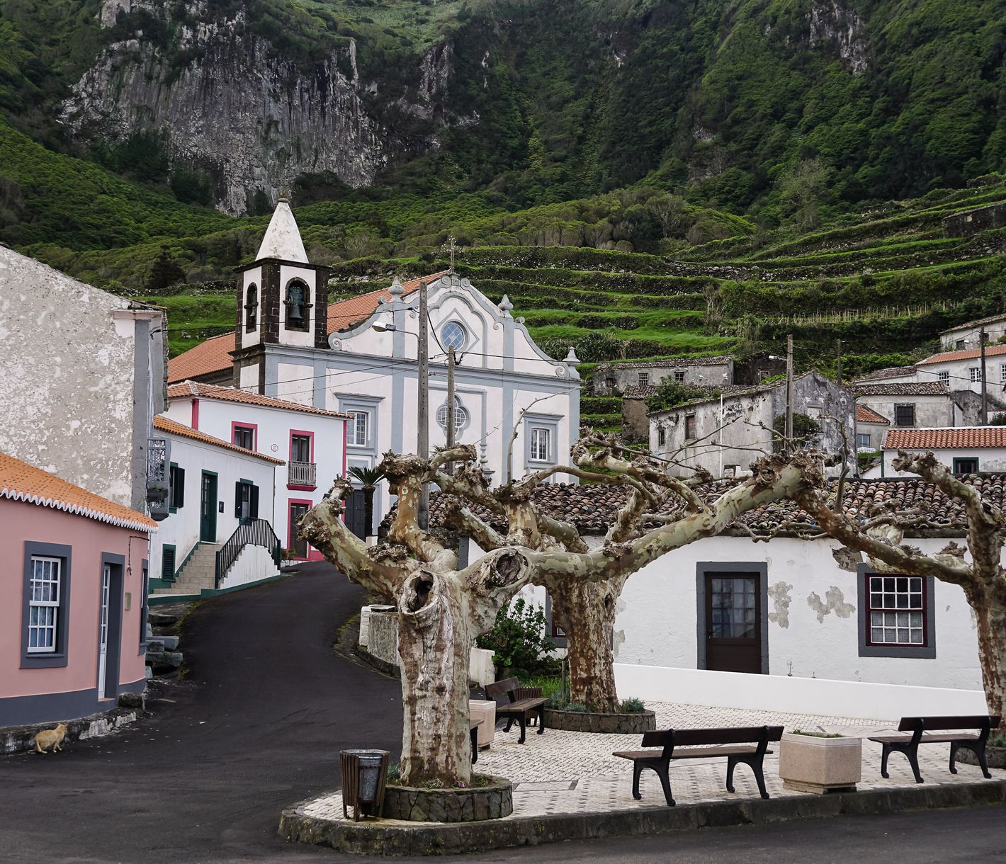 Fajãzinha auf der Insel Flores