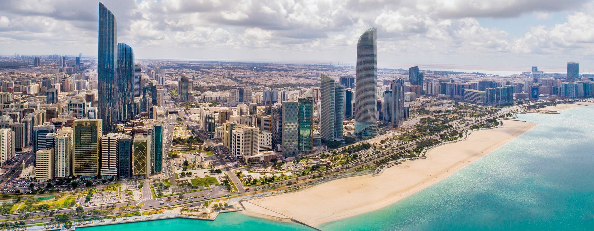 Aussicht auf Abu Dhabi