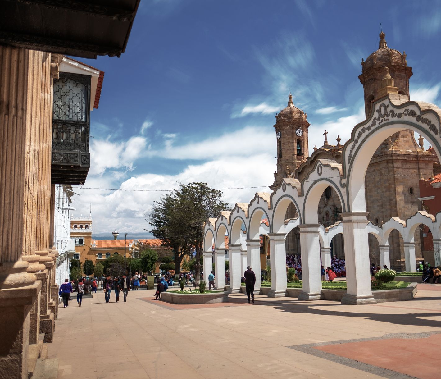 Potosi est aujourd'hui inscrite au patrimoine mondial de l'UNESCO.