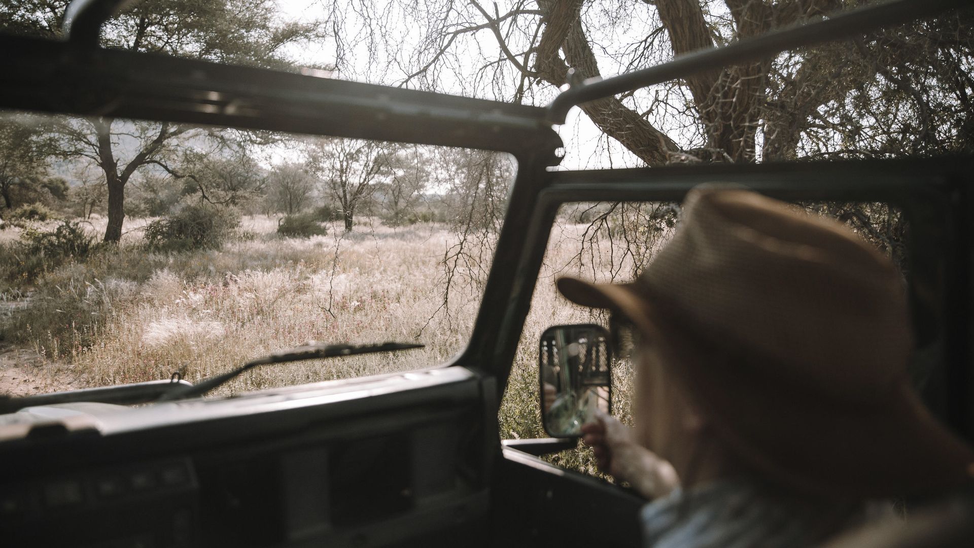 Unterwegs mit dem Safariauto