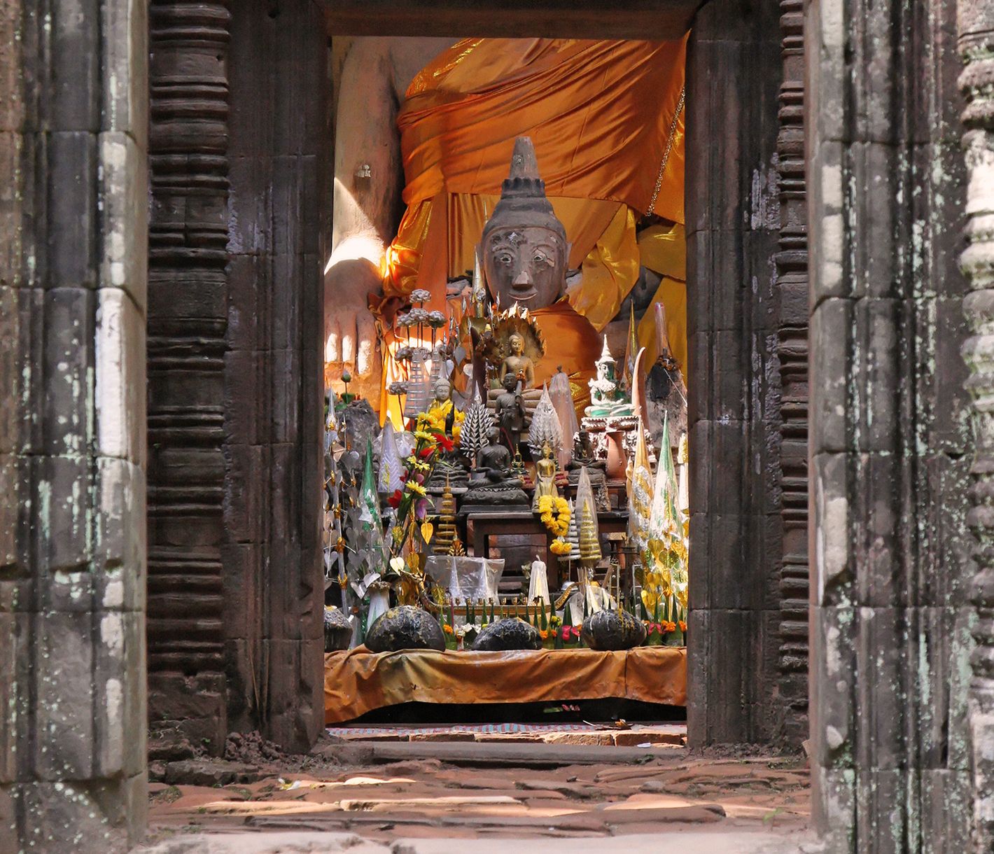 Der Vat Phou in Südlaos zählt zweifelsohne zu den archäologischen Hauptattraktionen von Laos.