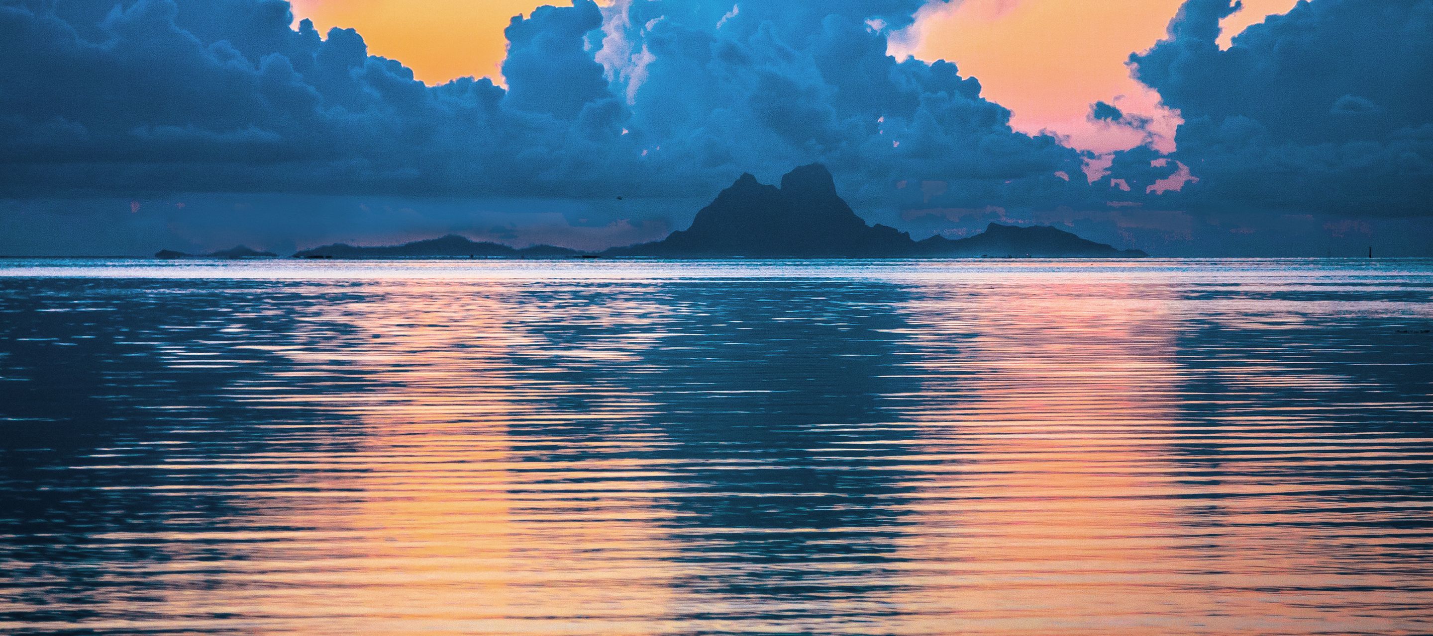 Une vue carte postale telle que nous en rêvons tous