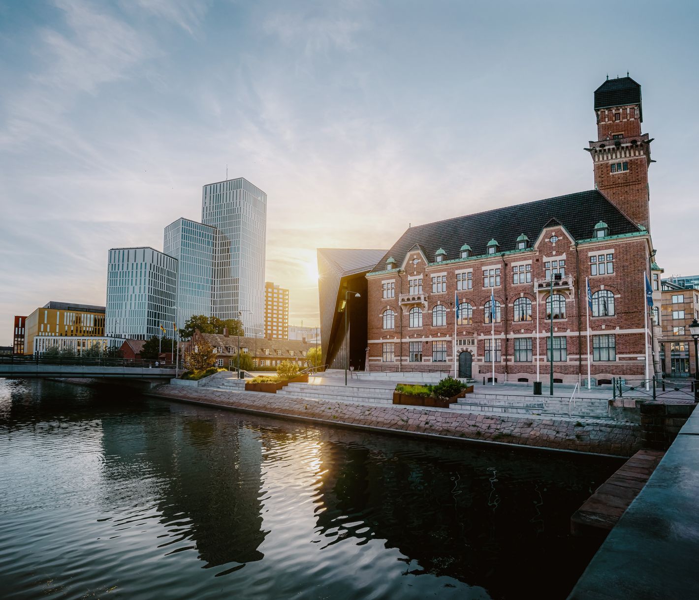 Malmö, die Hauptstadt der Provinz Skane