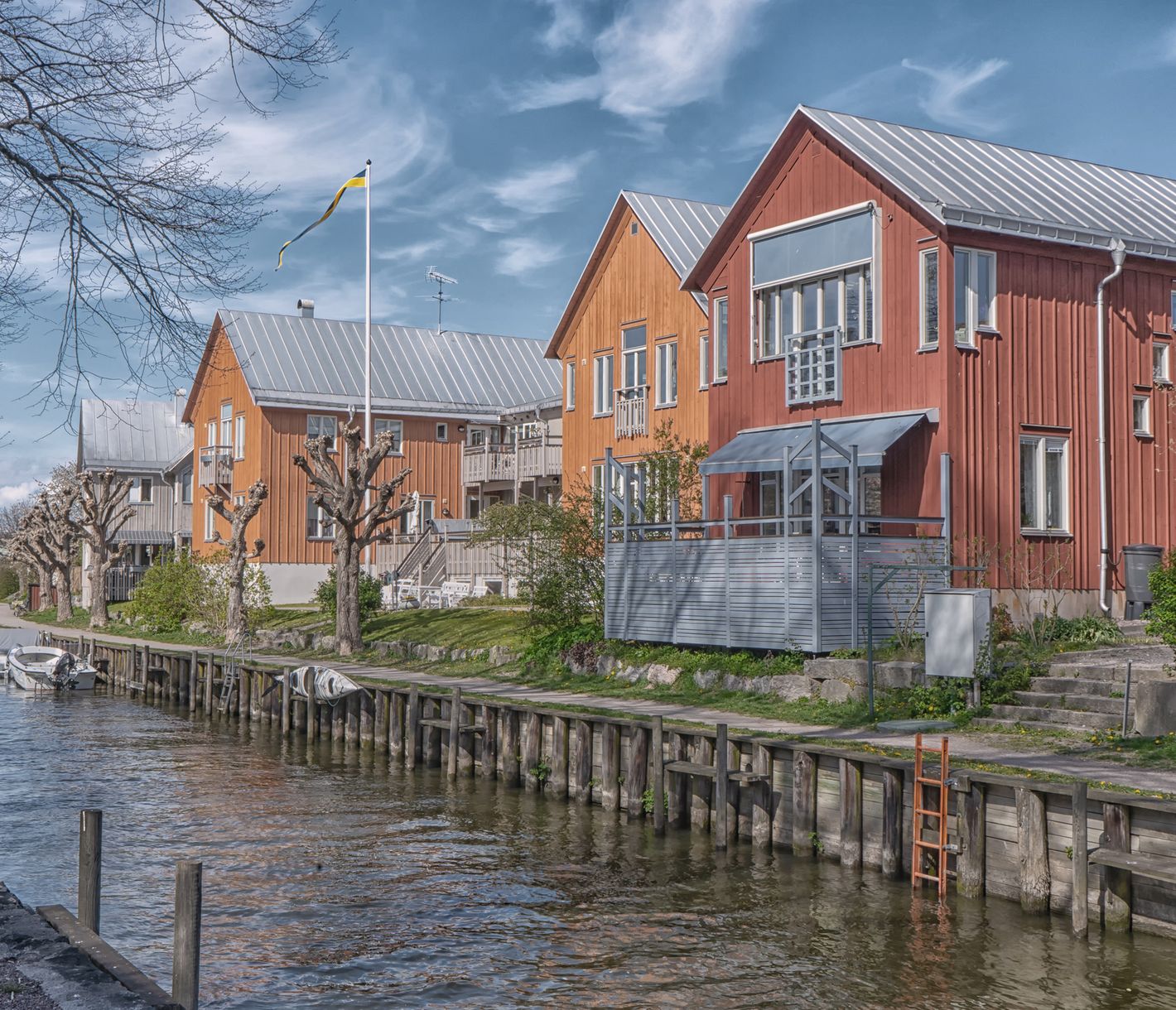 Malerischer Küstenort