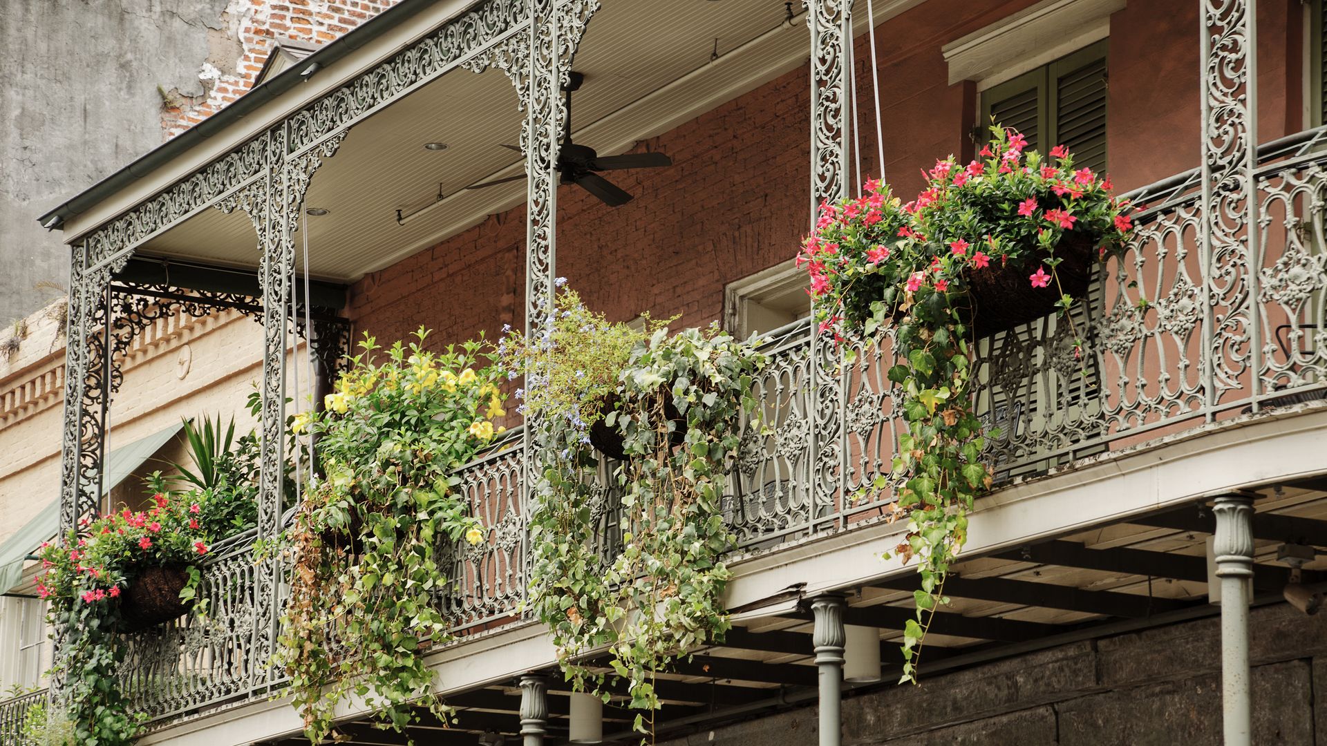 Das French Quarter ist der älteste Stadtteil von New Orleans.