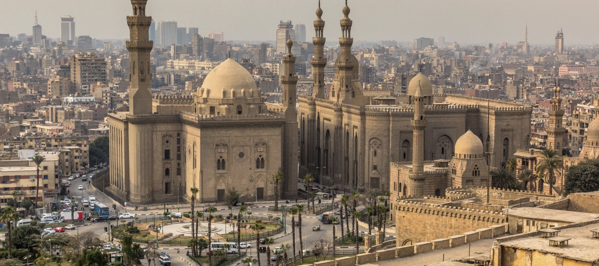 Die Sultan-Hasan-Moschee in Kairo