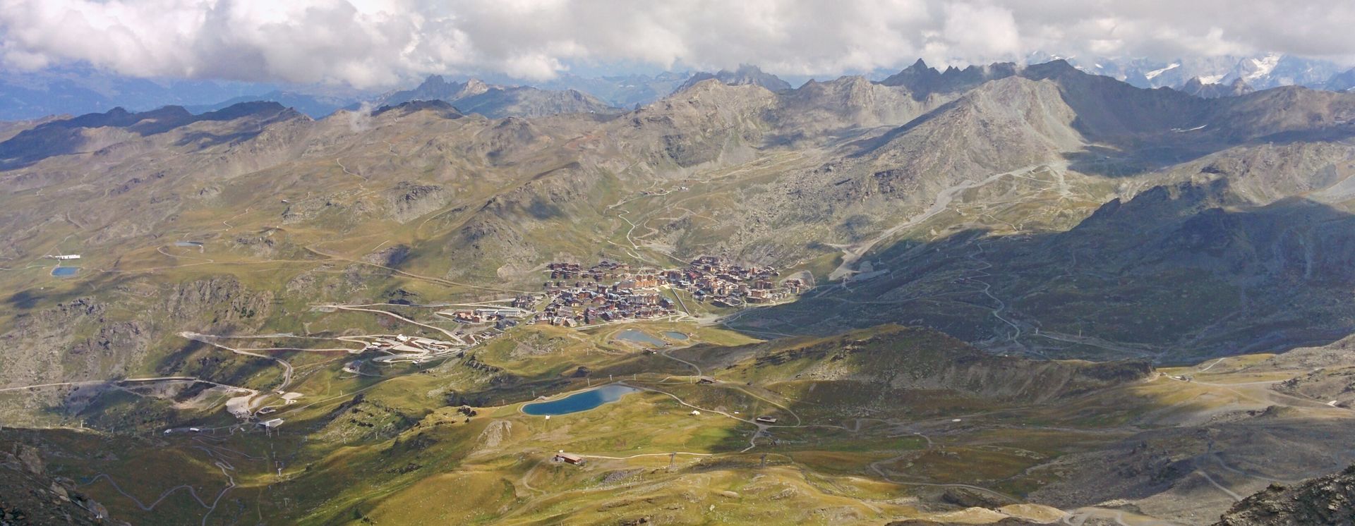 Panorama vom Cime Caron