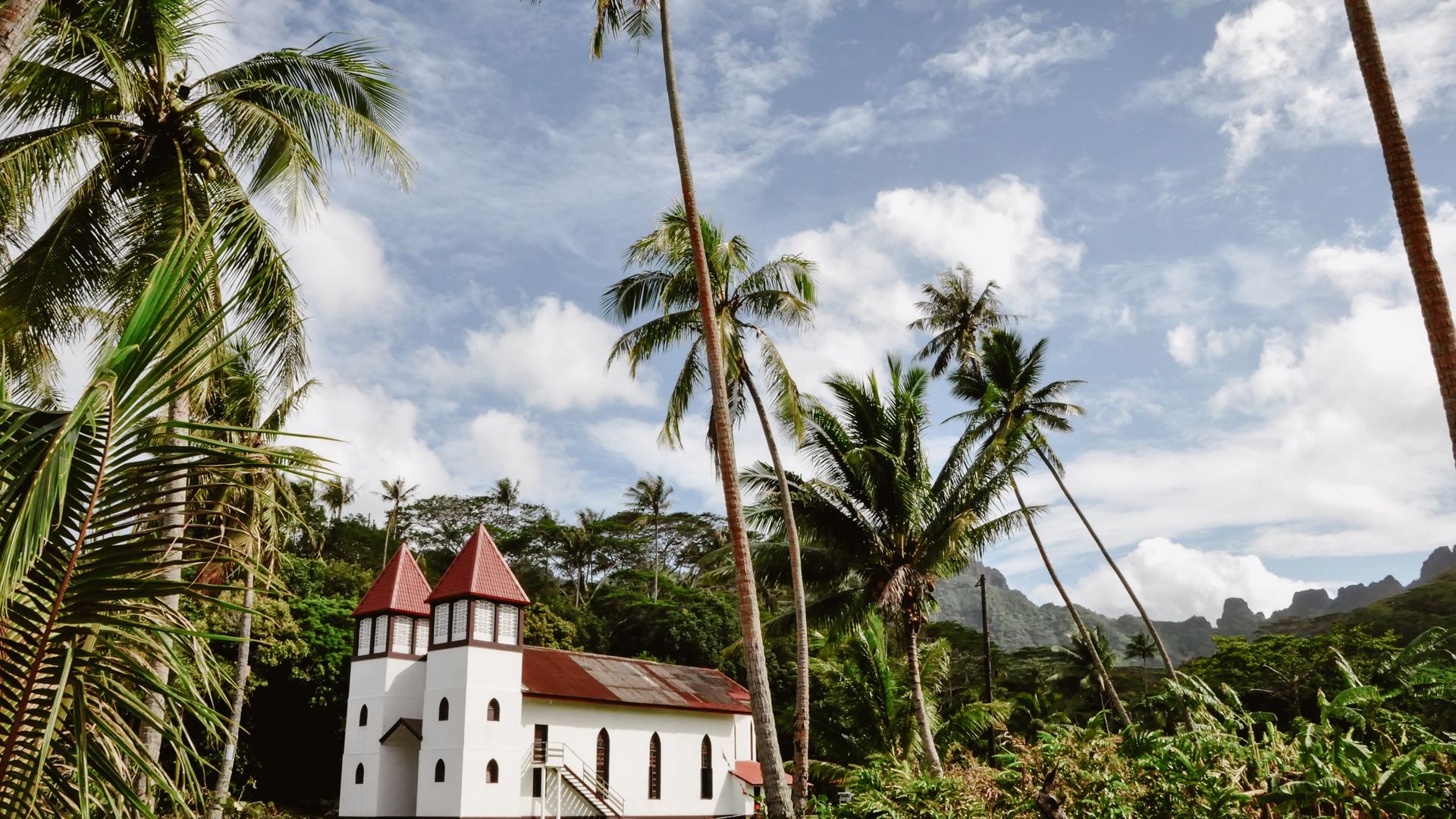 Kirche auf Moorea