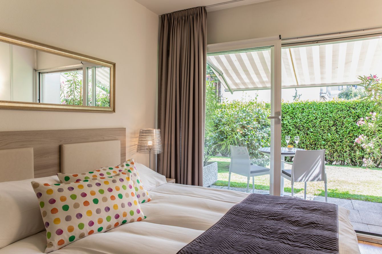 Chambre double vue parc