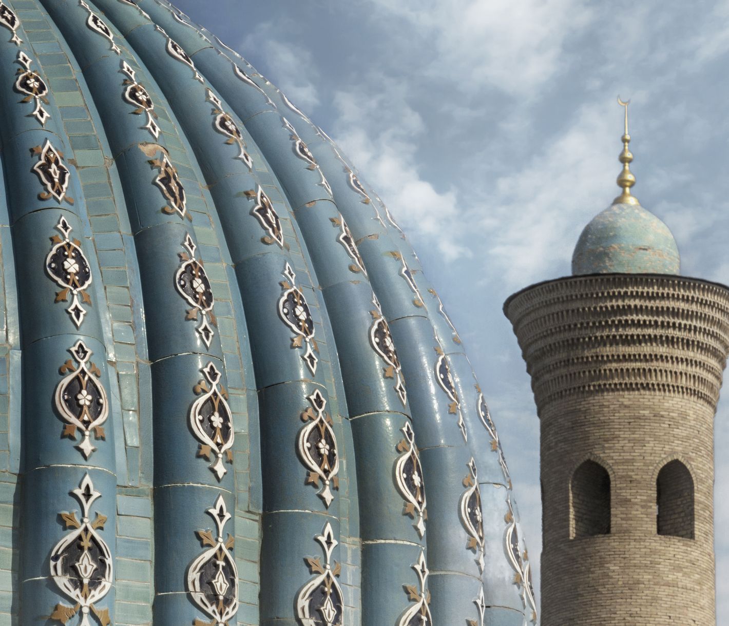 La mosquée Tillya Sheikh est l’une des plus grandes de Tachkent.