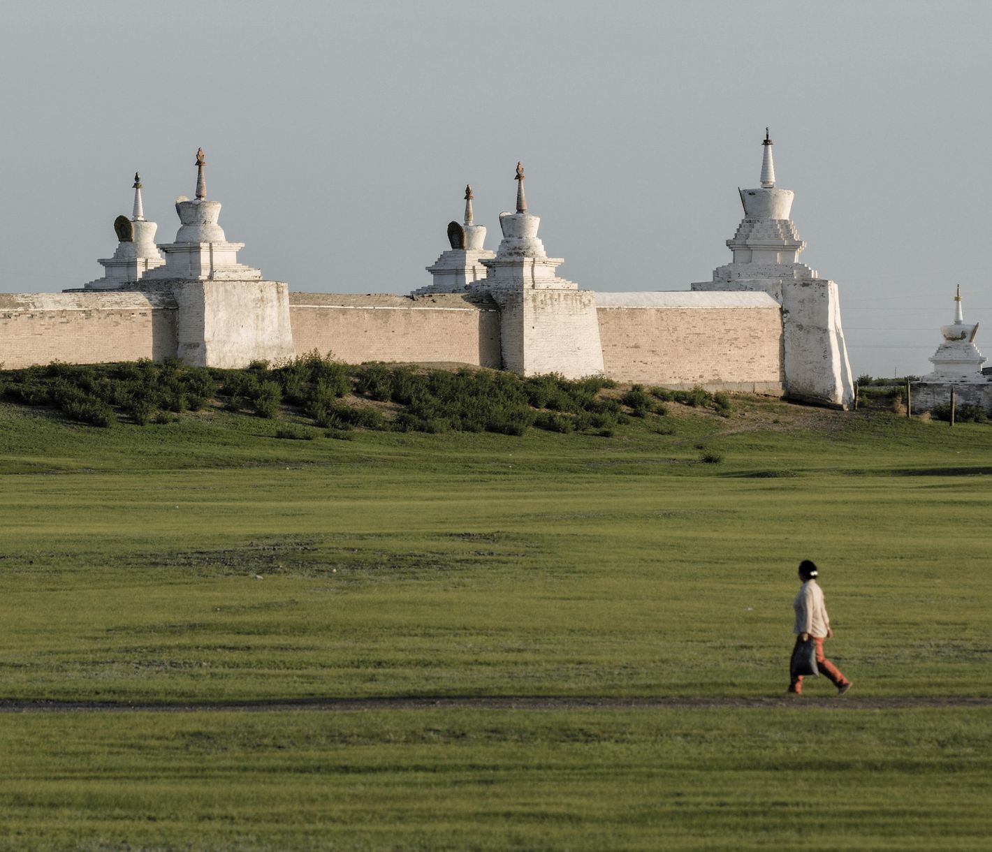 Obwohl es nur noch ein Schatten seiner selbst ist, gilt Erdene Dsuu als wichtigstes Kloster im Land.