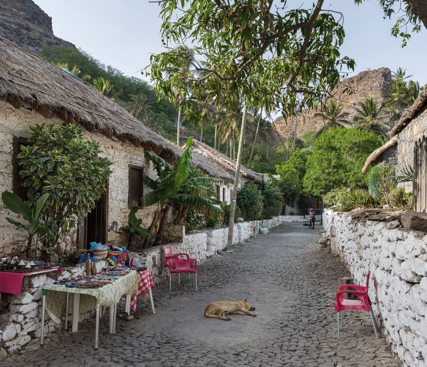Die «Rua Banana» in der Cidade Velha auf Santiago Island