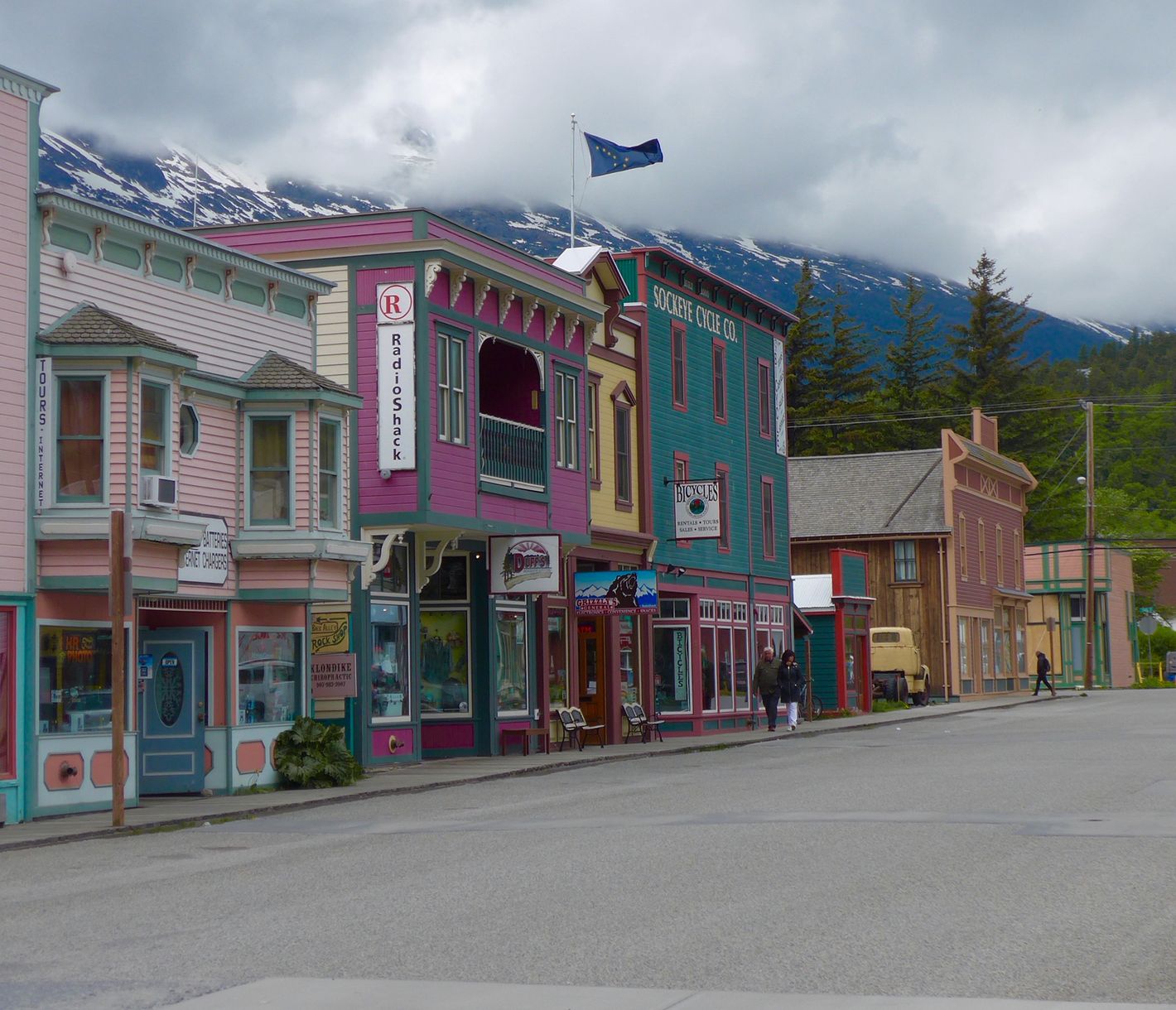 Das Städtchen Skagway