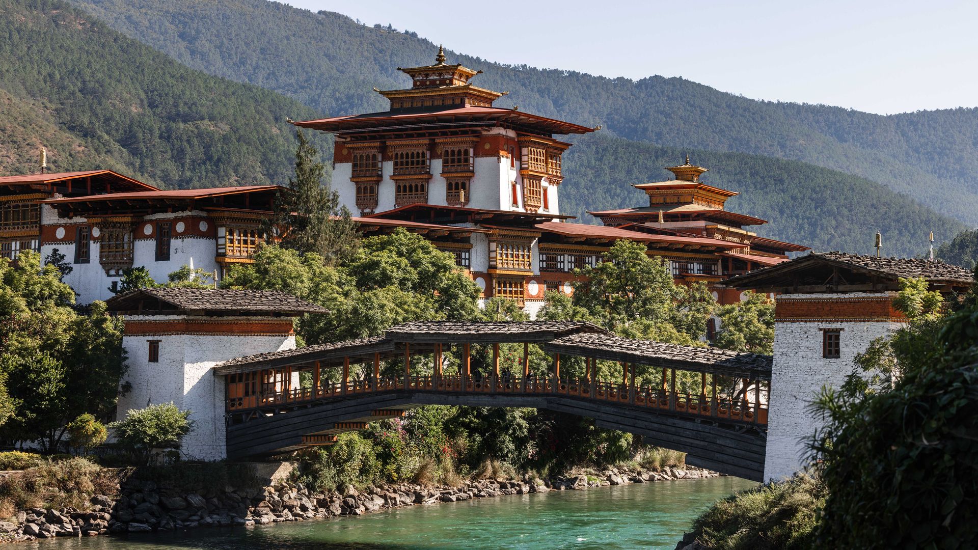 Punakha Dzong in Punakha
