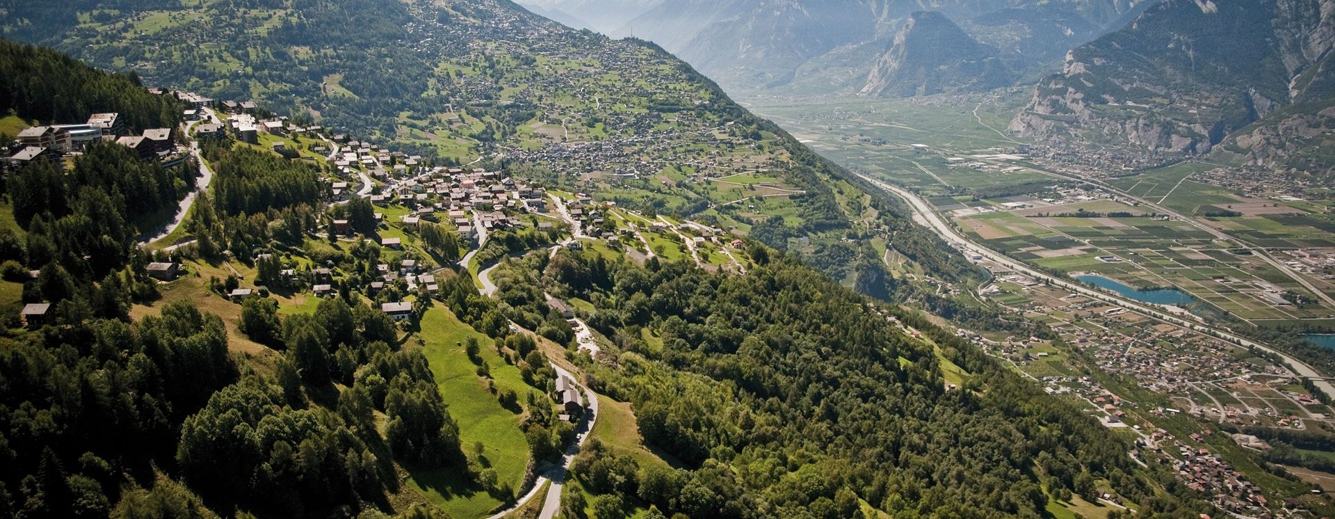Blick über Veysonnaz im Sommer
© lafouinographe