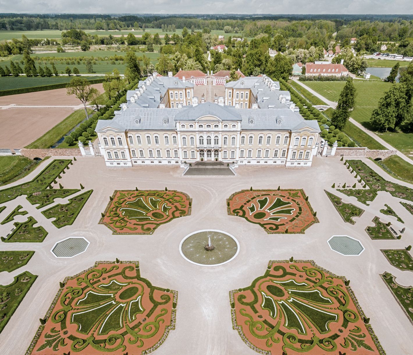 Schloss Rundale – das Versailles des Baltikums