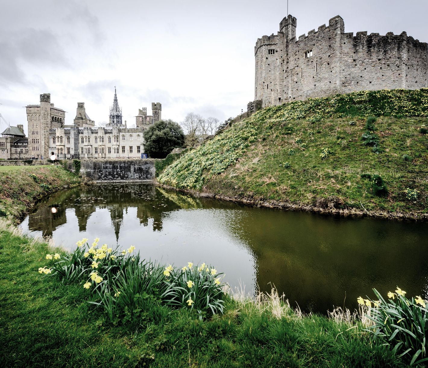 Historisches Cardiff Castle