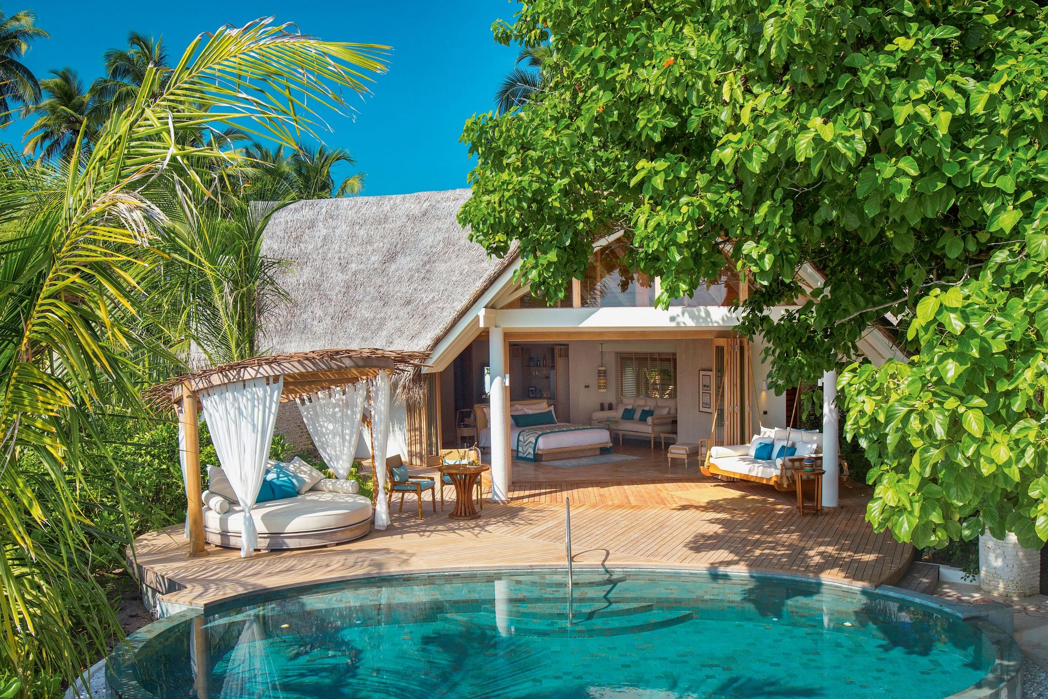 Beach Villa mit Pool
