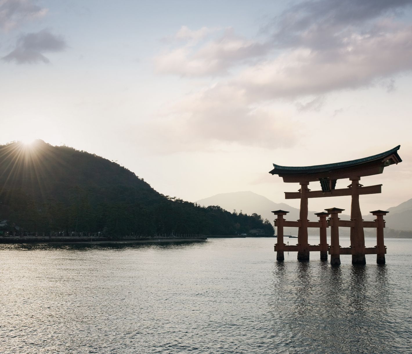 Das architektonische Wahrzeichen von Japan