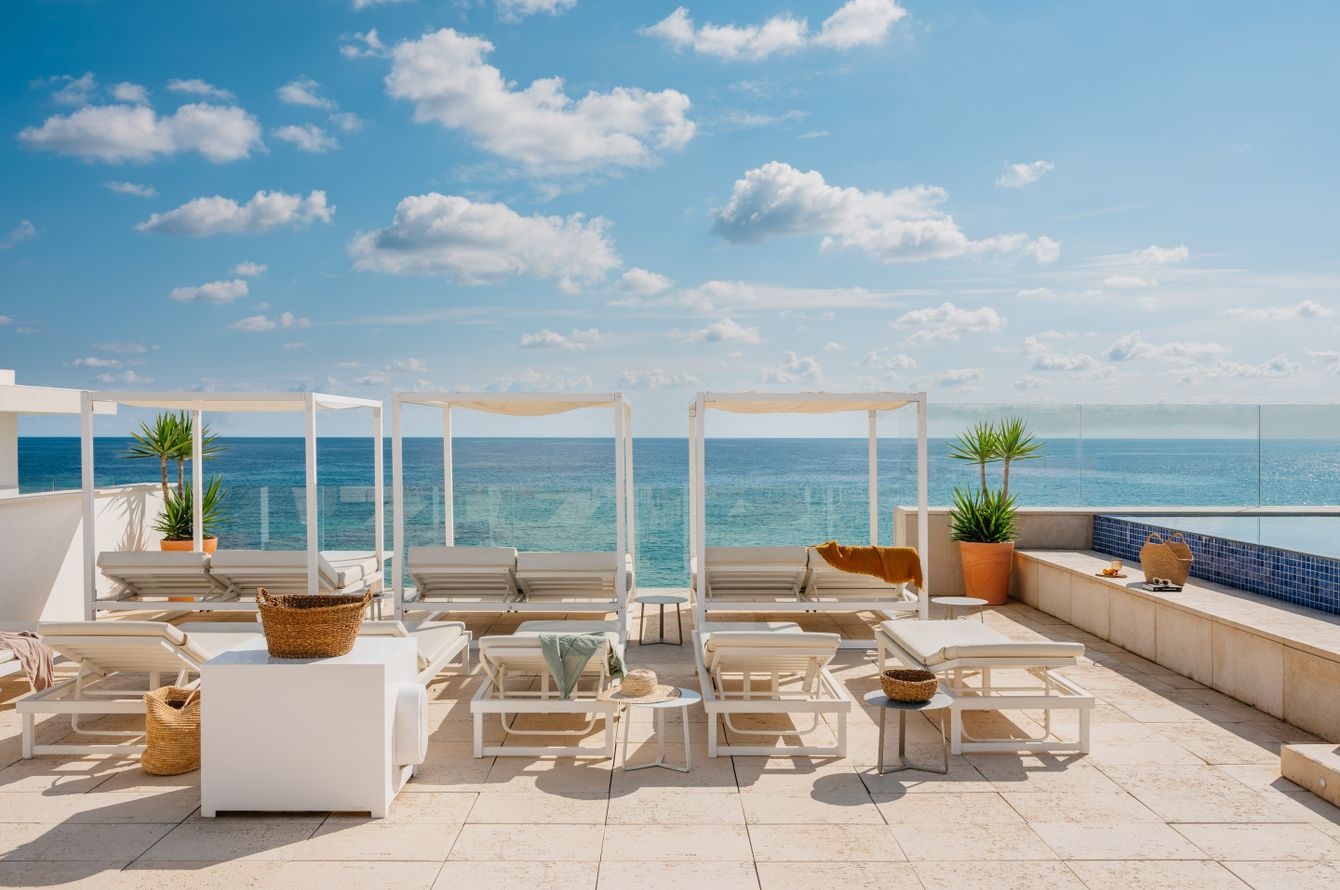 Terrasse sur le toit