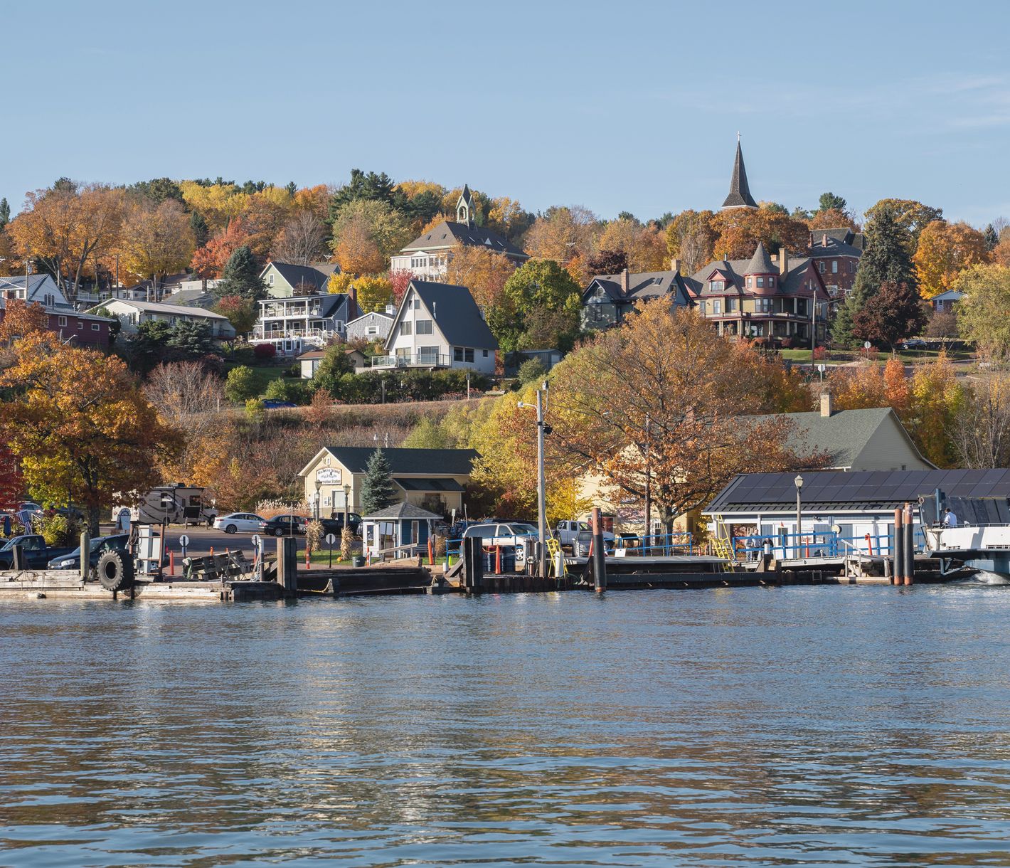 Die Kleinstadt Bayfield am Lake Superior ist Ausgangspunkt für die Apostle Islands.