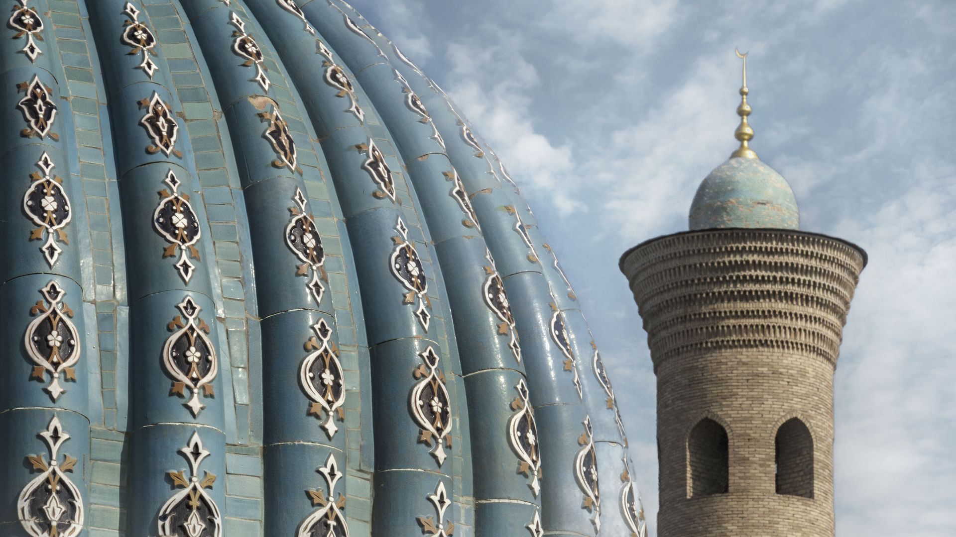 La mosquée Tillya Sheikh est l’une des plus grandes de Tachkent.