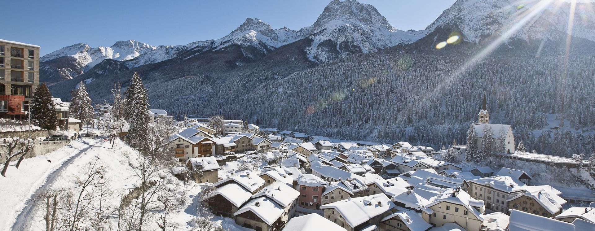 Scuol im Winter