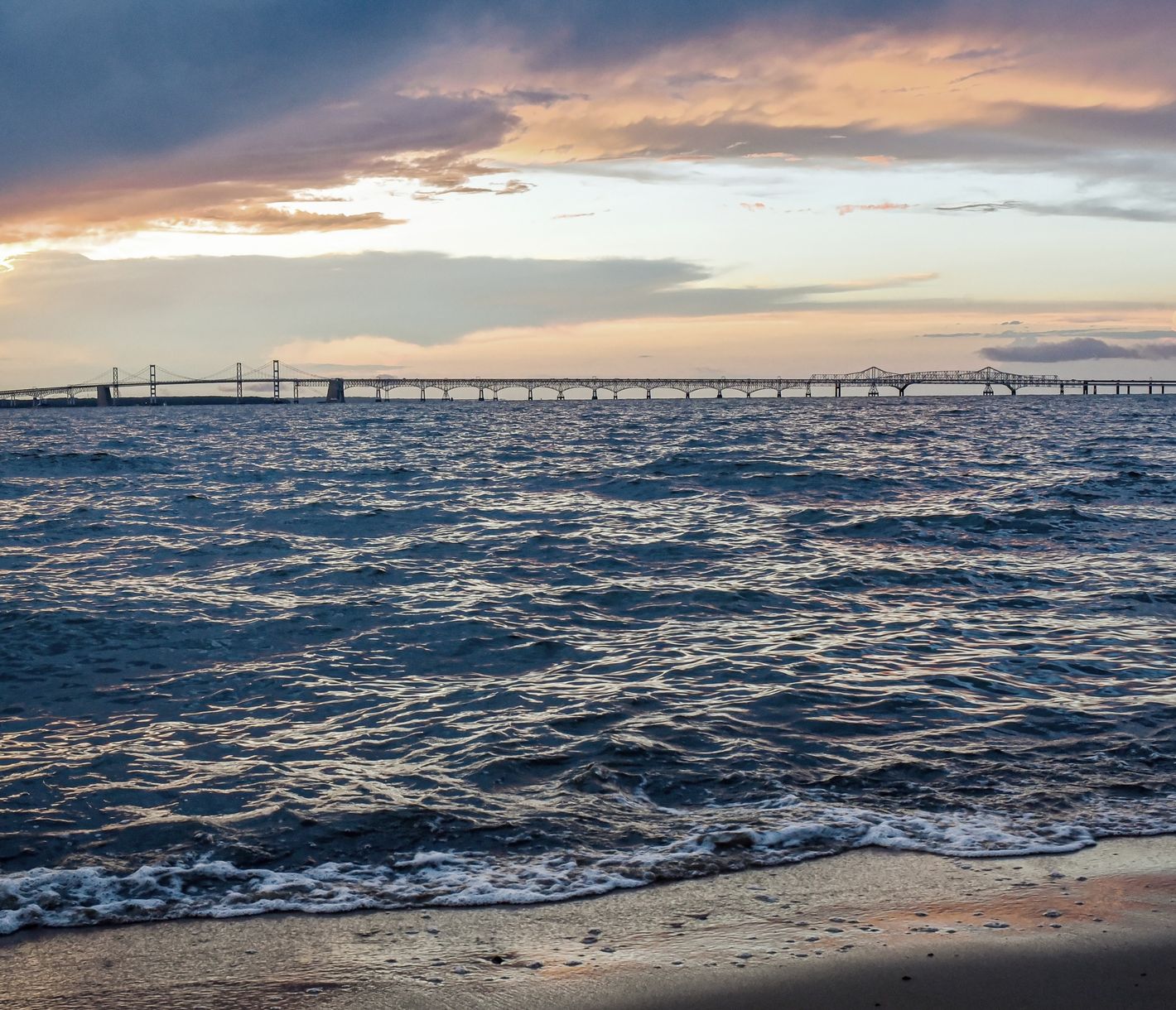 Die Chesapeake Bay ist die grösste Flussmündung in den USA.