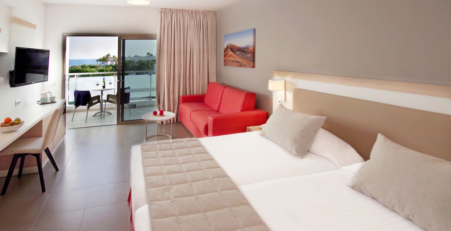 Chambre double vue mer