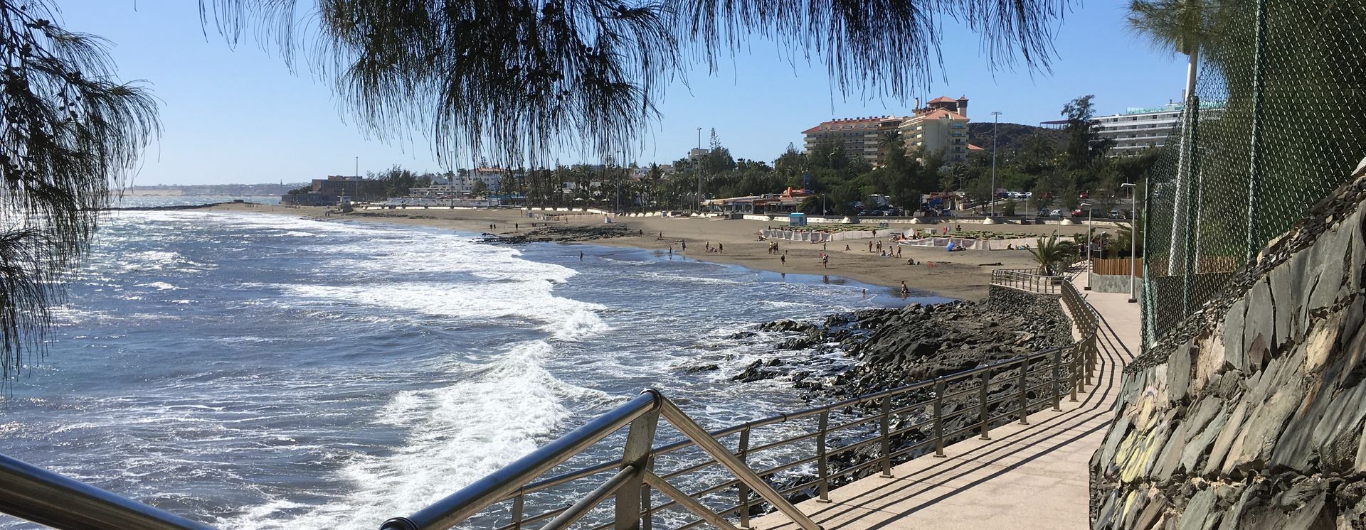 Strandpromenade in San Agustin