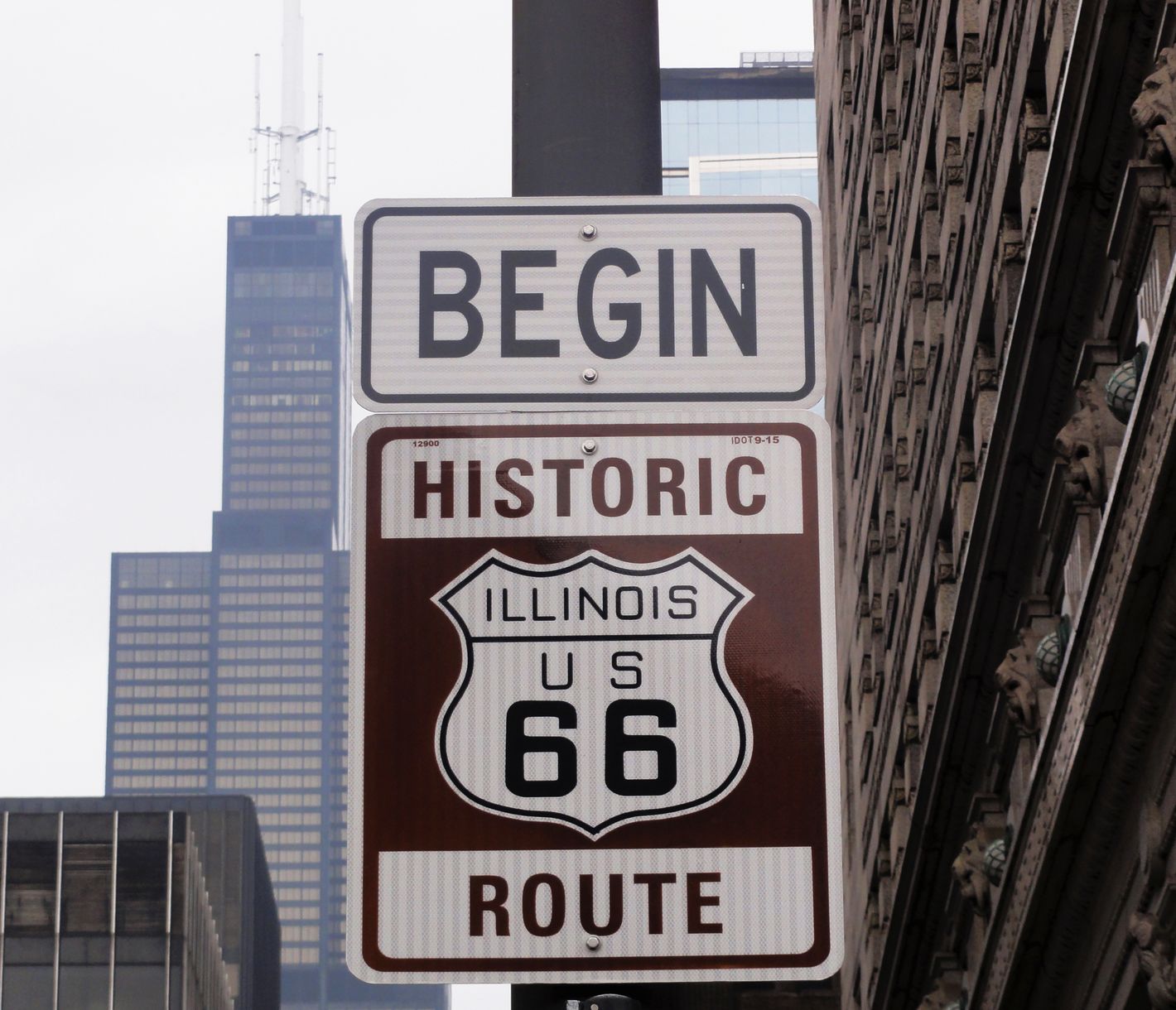 In Chicago beginnt die legendäre Route 66.