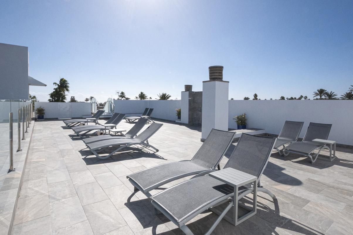 Terrasse sur le toit