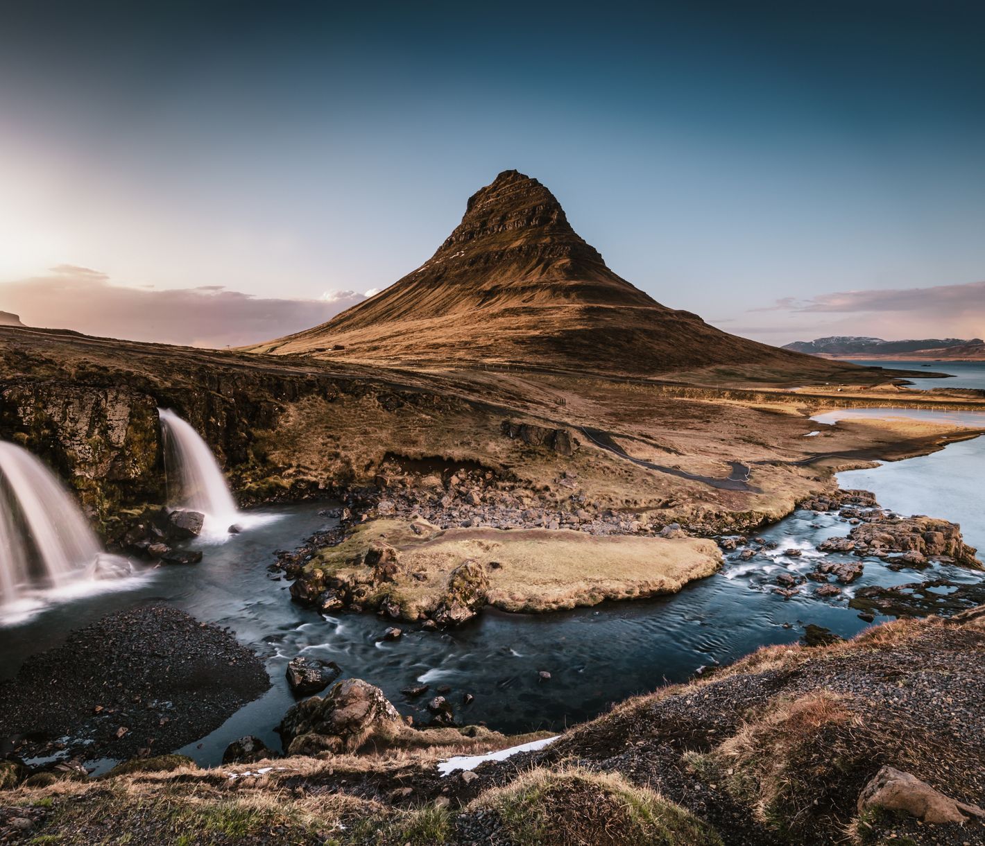 Eines der meist fotografiertesten Naturdenmale Island! Keine Reise führt am Kirkufjell auf der Halbinsel Snaefellsnes vorbei.