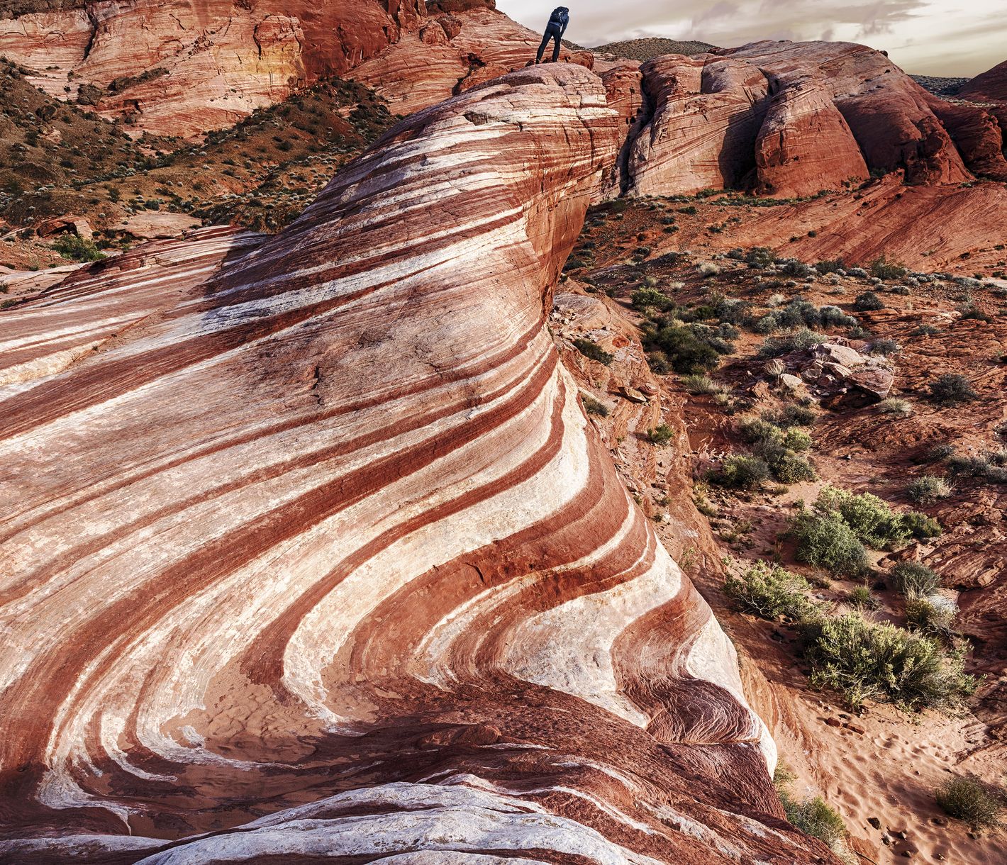 Das Valley of Fire ist der grösste und älteste State Park in Nevada
