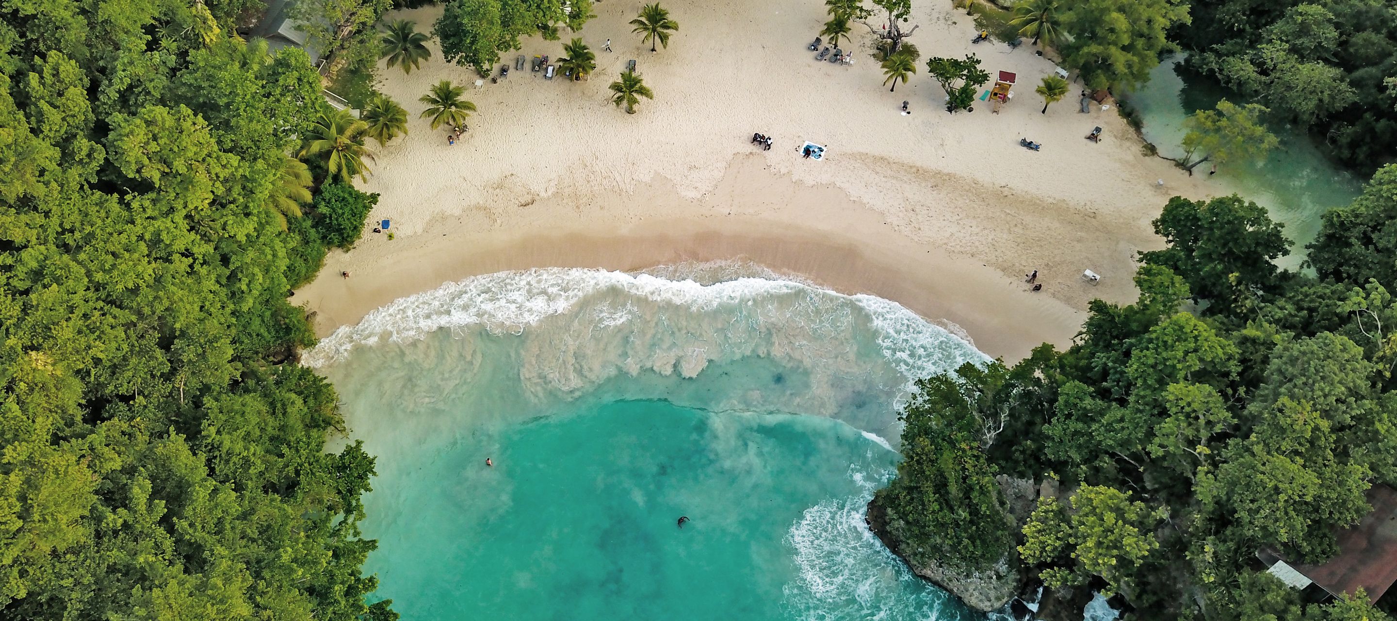 Frenchman’s Cove gilt auf Jamaika als der Traumstrand schlechthin.