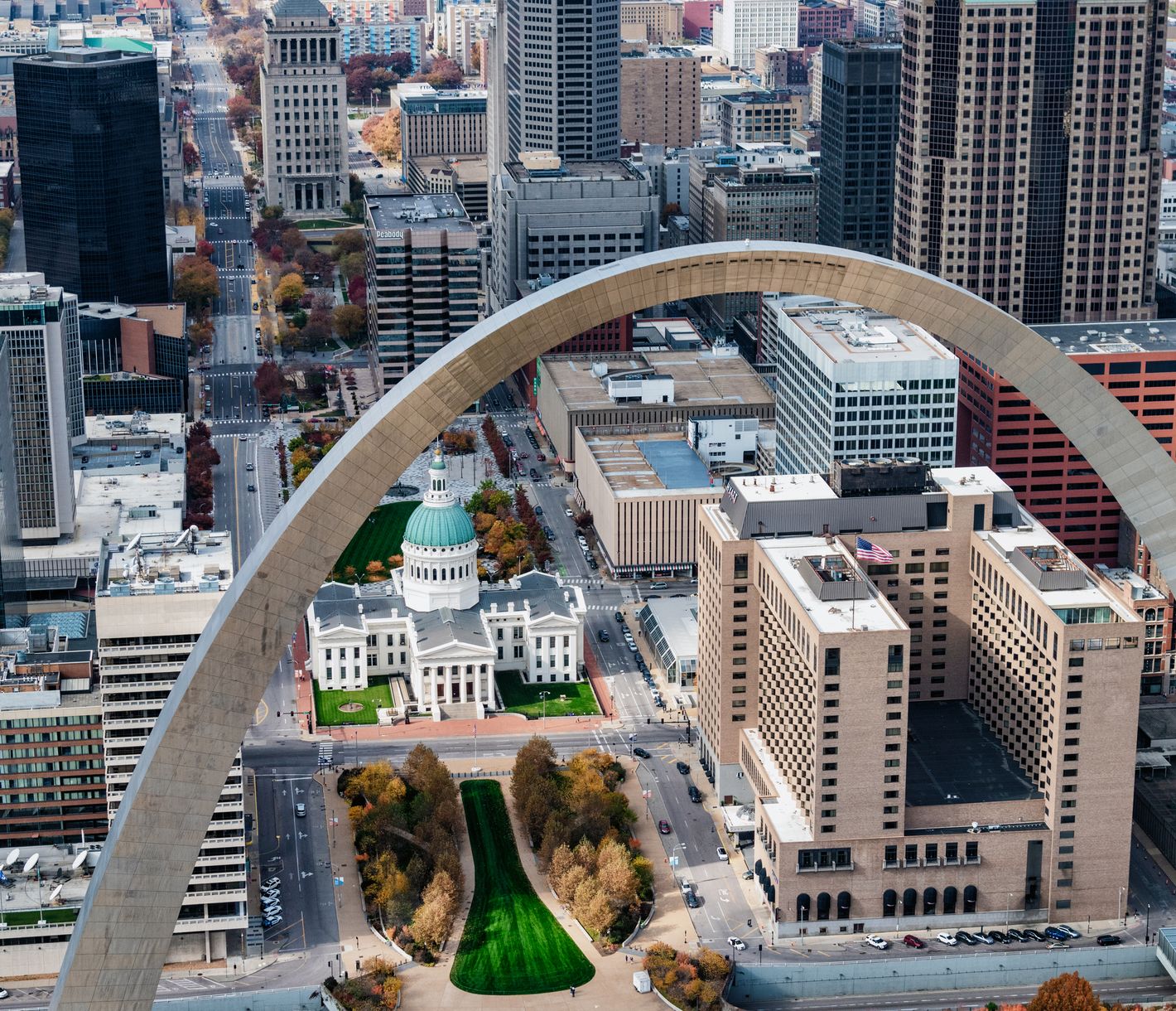 Der Gateway Arch ist die kulturelle Ikone von St. Louis.