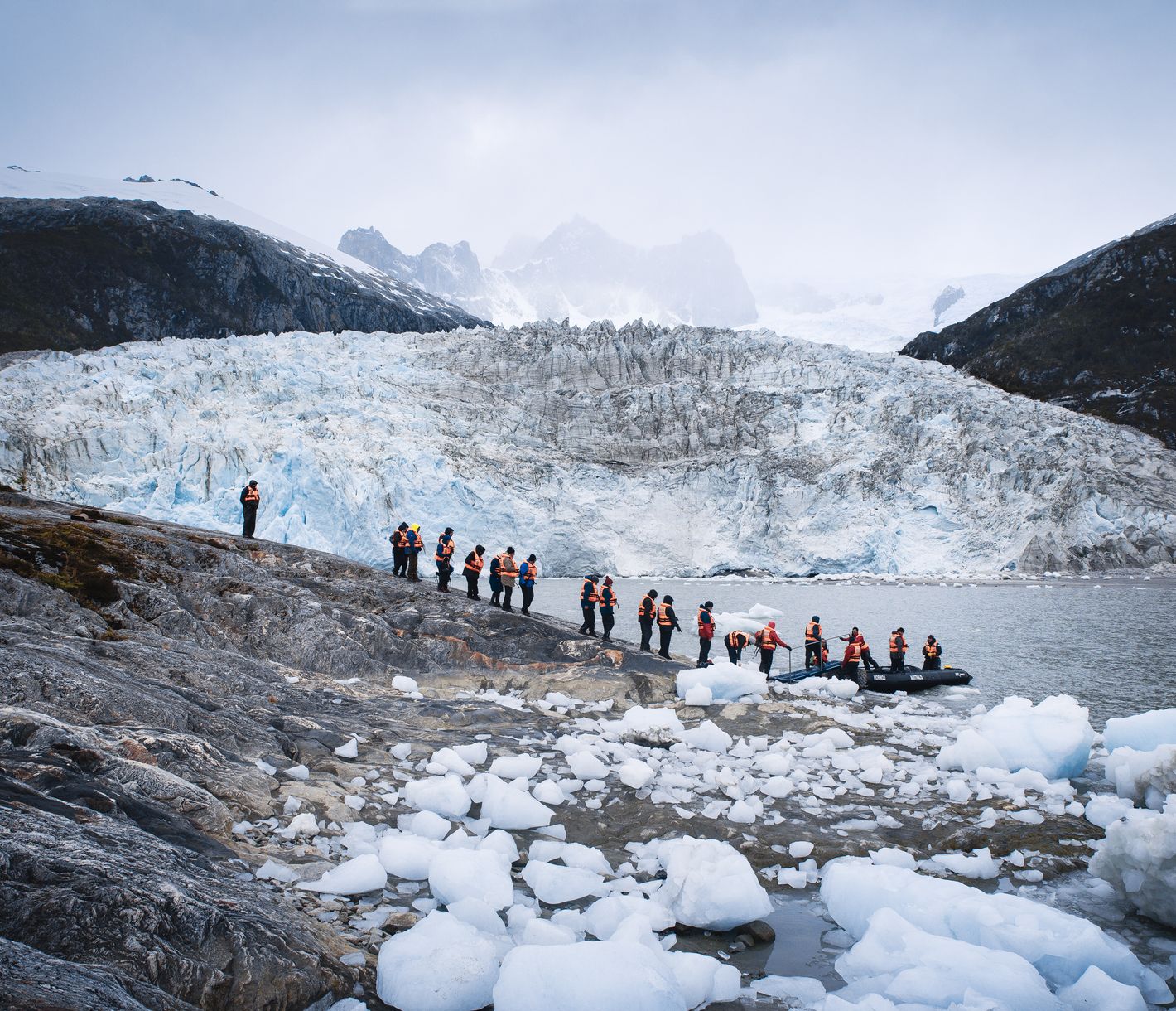 Schon mal am Fusse eines Gletschers spaziert?
